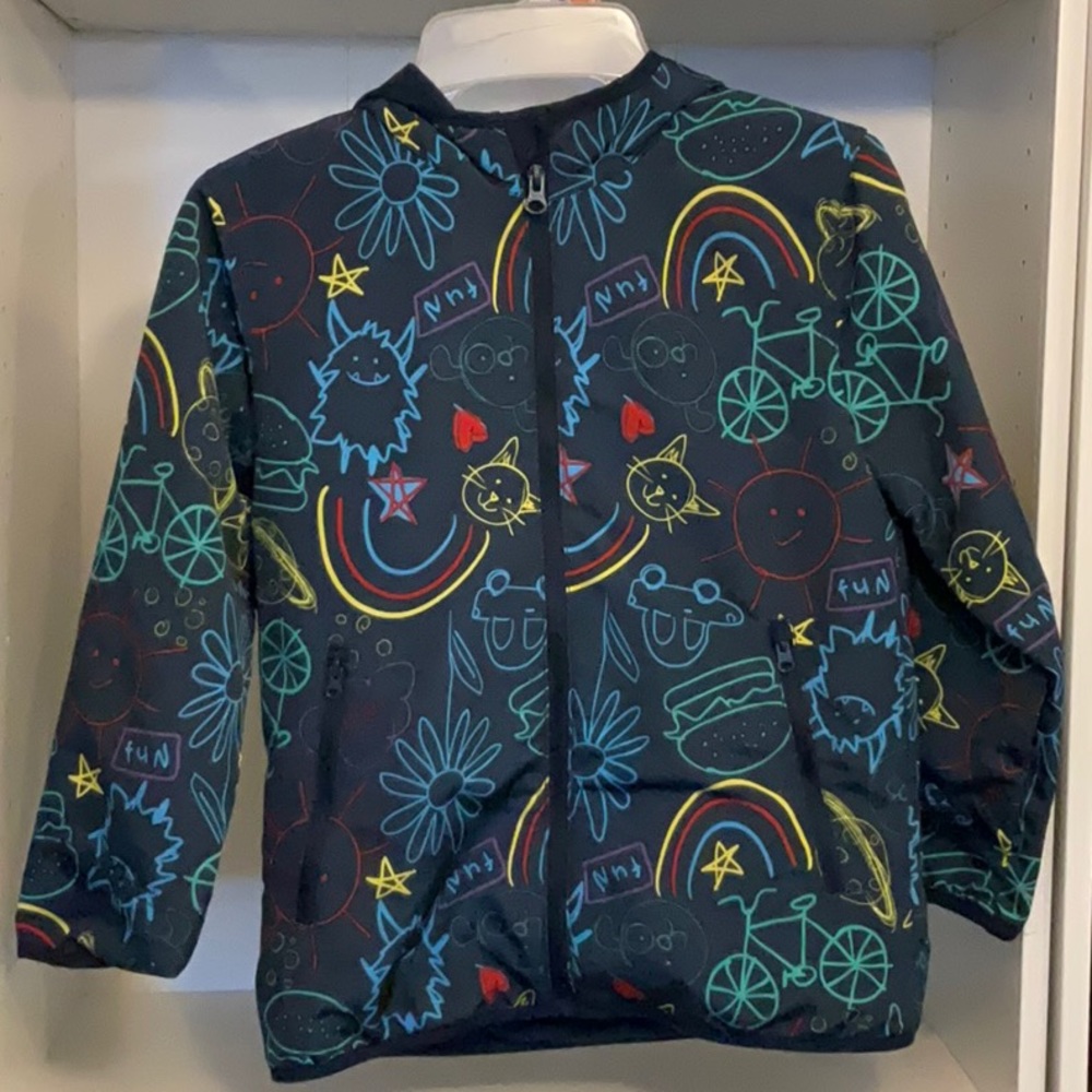 Wonder Nation Boys Rain Jacket